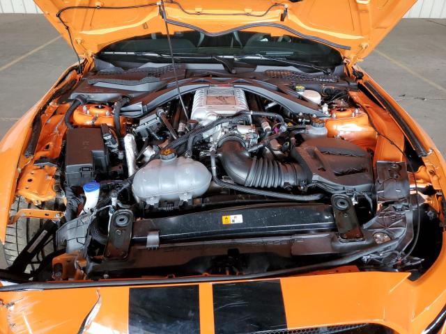 1FA6P8SJXM5504662 - 2021 FORD MUSTANG SHELBY GT500 ORANGE photo 11