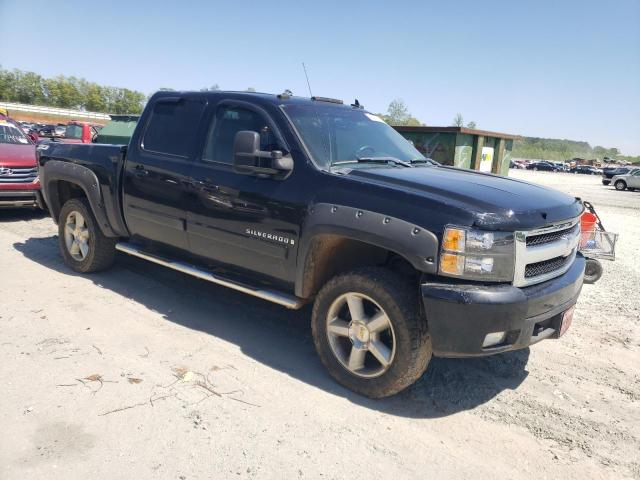 3GCEK13M77G554114 - 2007 CHEVROLET SILVERADO K1500 CREW CAB BLACK photo 4