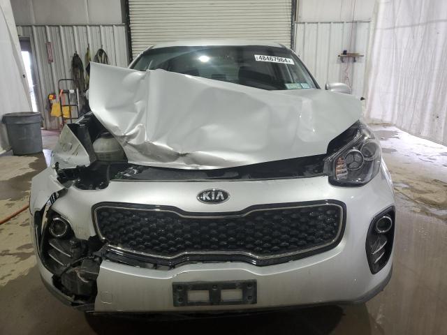 KNDPMCAC0K7612593 - 2019 KIA SPORTAGE LX SILVER photo 5