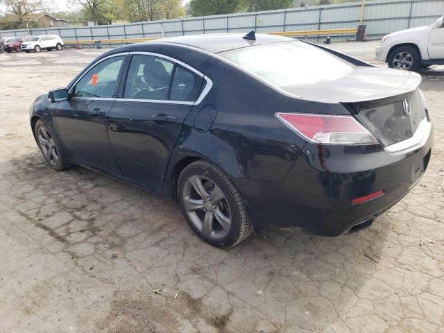 19UUA8F7XEA003931 - 2014 ACURA TL ADVANCE BLACK photo 2