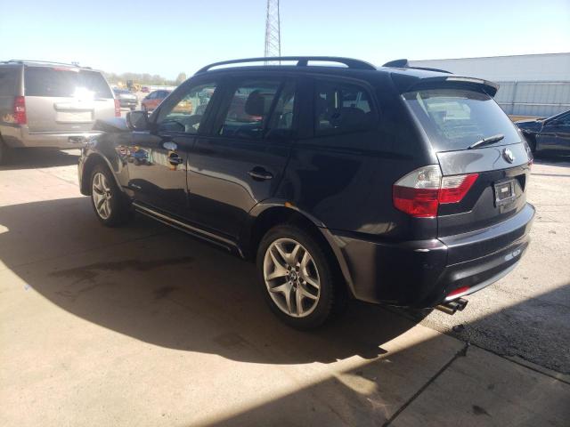 WBXPC9C45AWJ34707 - 2010 BMW X3 XDRIVE30I BLACK photo 2