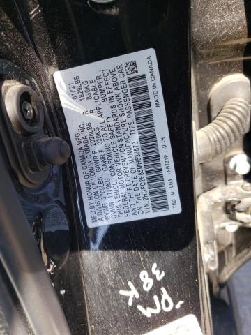 2HGFC2F85MH537573 - 2021 HONDA CIVIC SPORT 黑色 照片 12