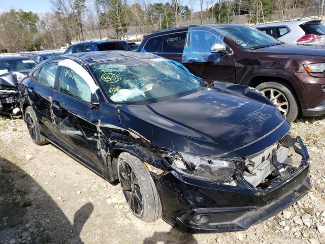 2HGFC2F85MH537573 - 2021 HONDA CIVIC SPORT BLACK photo 4