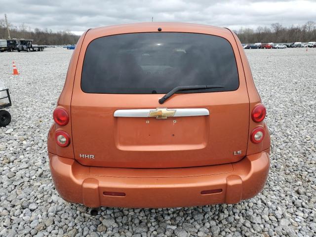 3GNDA13D77S602794 - 2007 CHEVROLET HHR LS ORANGE photo 6