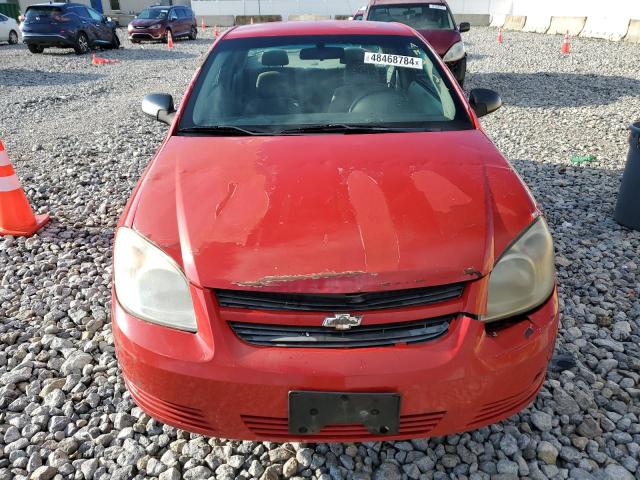 1G1AK15F577174786 - 2007 CHEVROLET COBALT LS RED photo 5