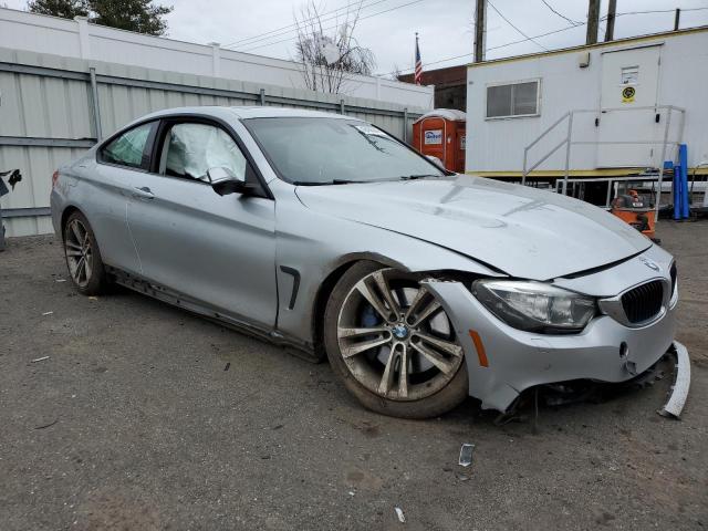 WBA3N9C55FK246868 - 2015 BMW 428 XI SILVER photo 4