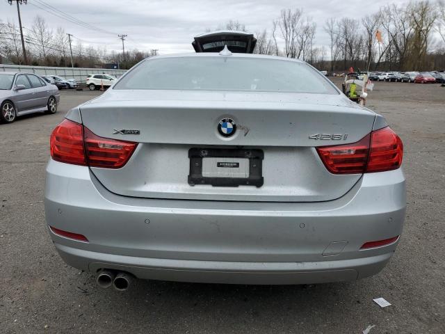 WBA3N9C55FK246868 - 2015 BMW 428 XI SILVER photo 6