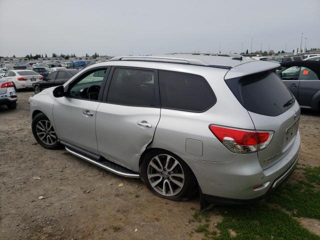 5N1AR2MN9EC680672 - 2014 NISSAN PATHFINDER S 银色 照片 2