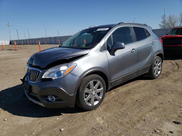 KL4CJBSB6DB096399 - 2013 BUICK ENCORE CONVENIENCE SILVER photo 1