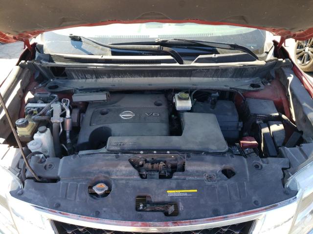 5N1AR2MM7FC600181 - 2015 NISSAN PATHFINDER S 红色 照片 12