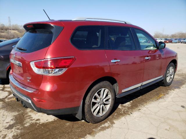 5N1AR2MM7FC600181 - 2015 NISSAN PATHFINDER S 红色 照片 3