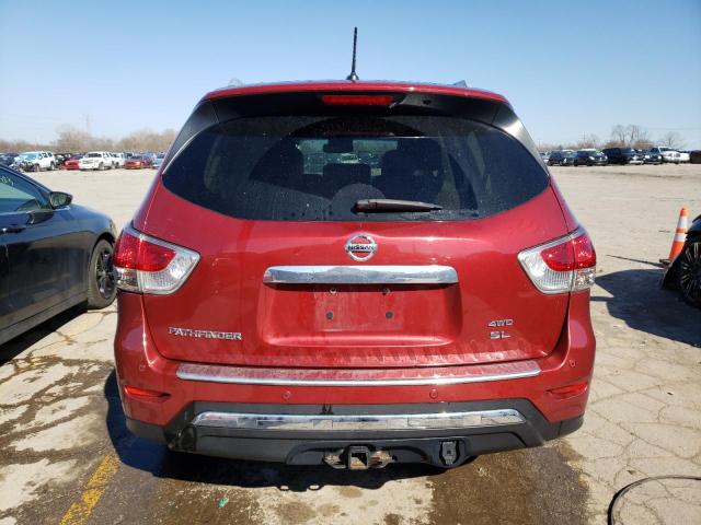 5N1AR2MM7FC600181 - 2015 NISSAN PATHFINDER S 红色 照片 6