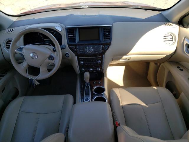 5N1AR2MM7FC600181 - 2015 NISSAN PATHFINDER S 红色 照片 8