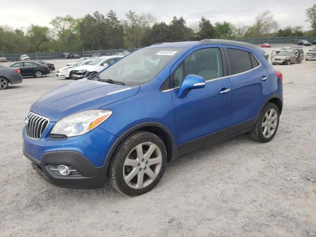 KL4CJBSB6EB637906 - 2014 BUICK ENCORE CONVENIENCE BLUE photo 1