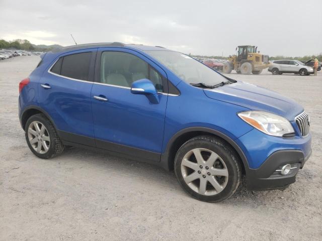 KL4CJBSB6EB637906 - 2014 BUICK ENCORE CONVENIENCE BLUE photo 4