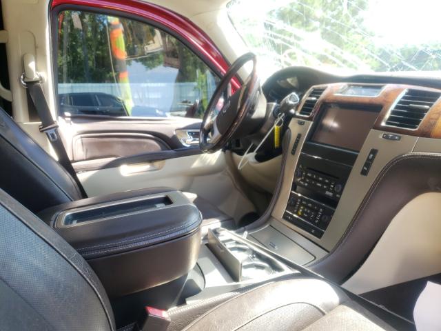 1GYS3DEF9DR209317 - 2013 CADILLAC ESCALADE PLATINUM BURGUNDY photo 5