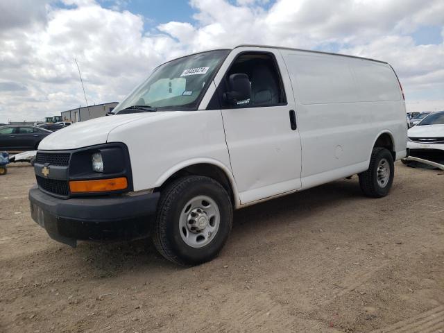 1GCWGFCG7F1112122 - 2015 CHEVROLET EXPRESS G2 WHITE photo 1