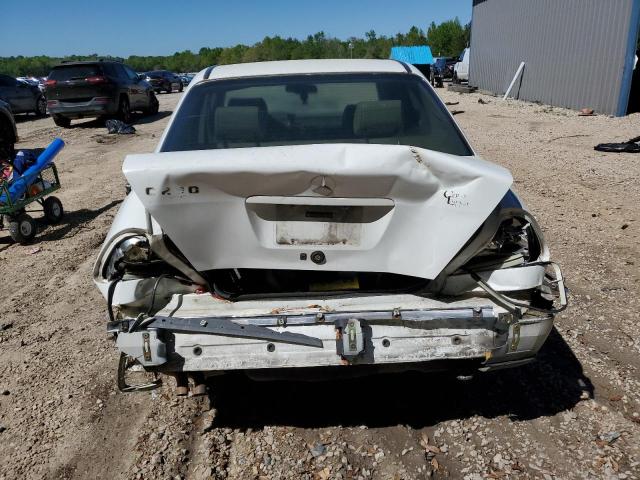 WDBHA23D7VA474974 - 1997 MERCEDES-BENZ C 230 WHITE photo 6