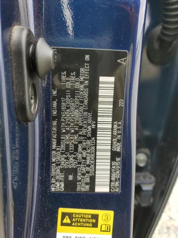 5TDZK3EH9CS061334 - 2012 TOYOTA HIGHLANDER BASE Синій фото 13