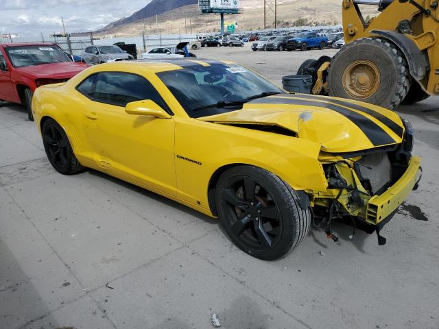 2G1FT1EW3A9135204 - 2010 CHEVROLET CAMARO SS YELLOW photo 4