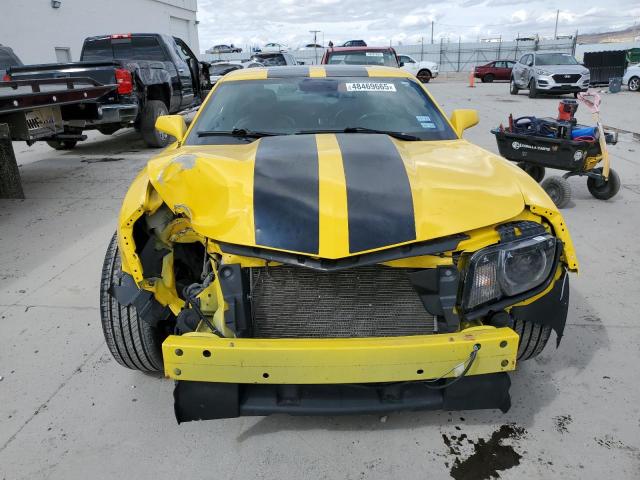 2G1FT1EW3A9135204 - 2010 CHEVROLET CAMARO SS YELLOW photo 5