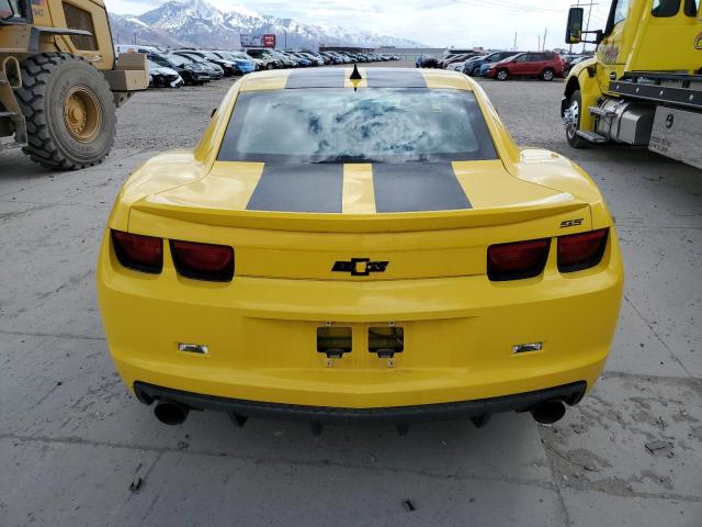2G1FT1EW3A9135204 - 2010 CHEVROLET CAMARO SS YELLOW photo 6