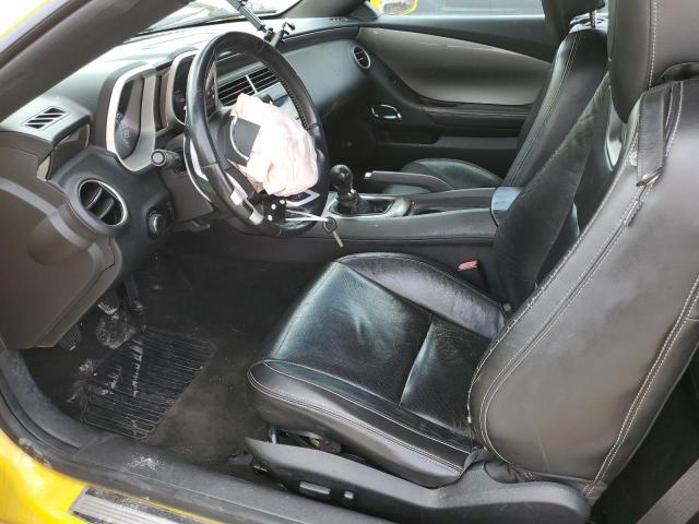 2G1FT1EW3A9135204 - 2010 CHEVROLET CAMARO SS YELLOW photo 7