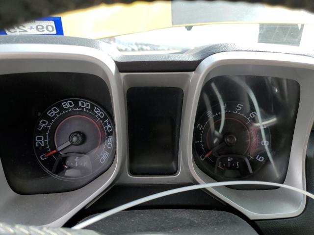 2G1FT1EW3A9135204 - 2010 CHEVROLET CAMARO SS YELLOW photo 9