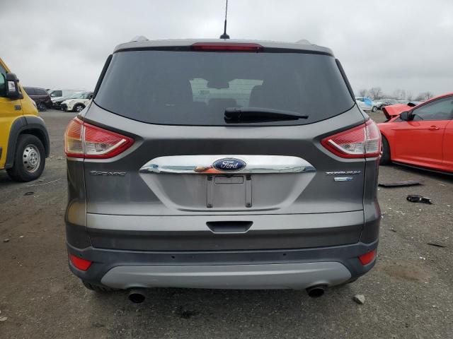 1FMCU9J9XEUB11427 - 2014 FORD ESCAPE TITANIUM GRAY photo 6