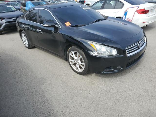 1N4AA5AP4EC909056 - 2014 NISSAN MAXIMA S BLACK photo 4