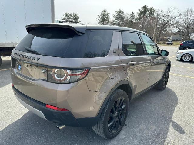 SALCT2BG0FH542180 - 2015 LAND ROVER DISCOVERY HSE LUXURY BROWN photo 3