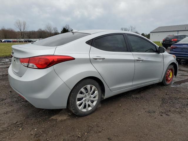 5NPDH4AE1DH180514 - 2013 HYUNDAI ELANTRA GLS SILVER photo 3