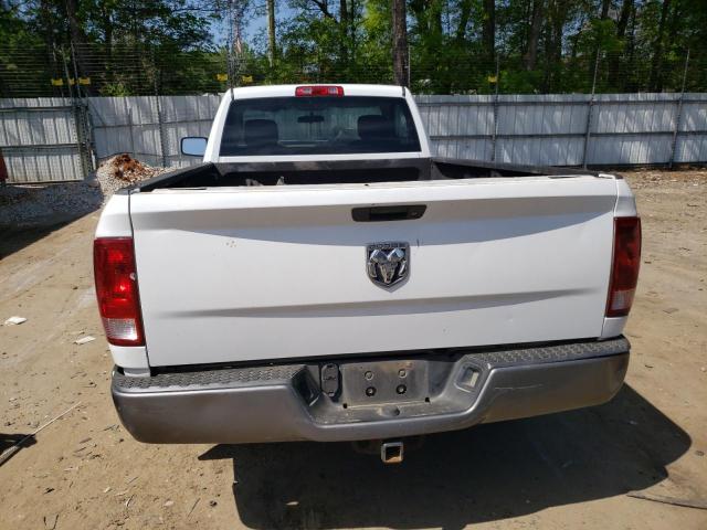 3D7JB1EKXAG180797 - 2010 DODGE RAM 1500 WHITE photo 6