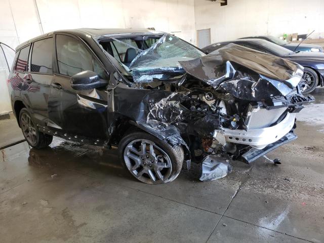 5FNYF8H50NB024632 - 2022 HONDA PASSPORT EXL BLACK photo 4