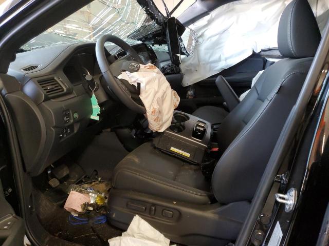 5FNYF8H50NB024632 - 2022 HONDA PASSPORT EXL BLACK photo 7