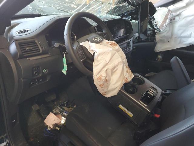 5FNYF8H50NB024632 - 2022 HONDA PASSPORT EXL BLACK photo 8