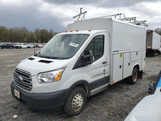 1FDBF6PM4KKA02551 - 2019 FORD TRANSIT T-350 HD WHITE photo 1