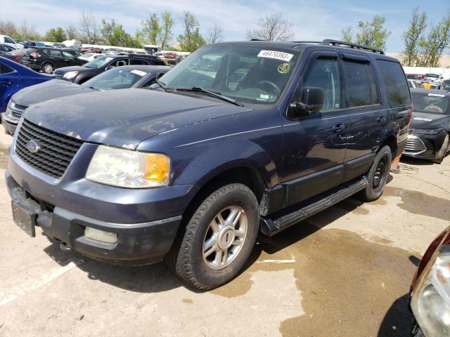 1FMPU16576LA45208 - 2006 FORD EXPEDITION XLT BLUE photo 1