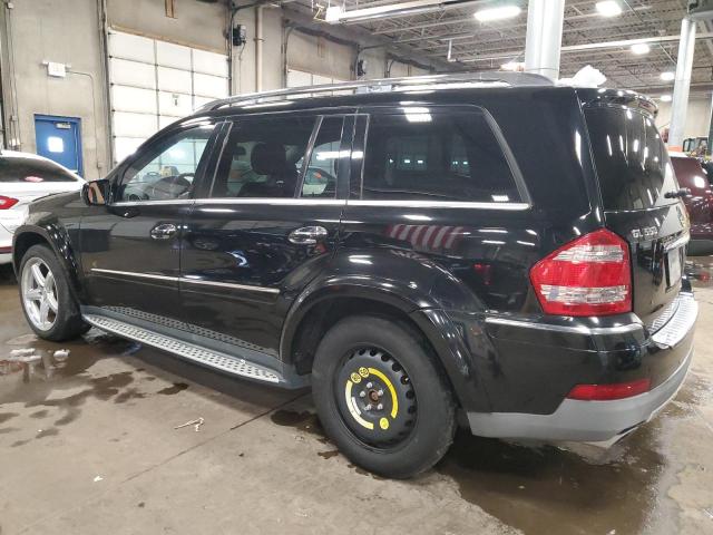 4JGBF86EX9A458852 - 2009 MERCEDES-BENZ GL 550 4MATIC BLACK photo 2