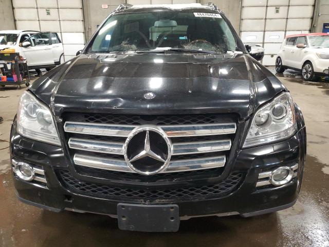 4JGBF86EX9A458852 - 2009 MERCEDES-BENZ GL 550 4MATIC BLACK photo 5