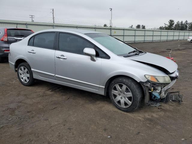 2HGFA1F50AH310101 - 2010 HONDA CIVIC LX SILVER photo 4