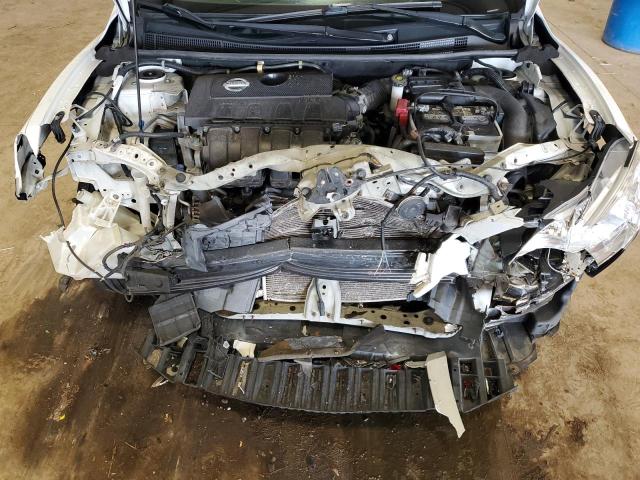 3N1AB7AP3EL653048 - 2014 NISSAN SENTRA S WHITE photo 11