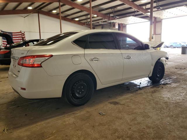 3N1AB7AP3EL653048 - 2014 NISSAN SENTRA S WHITE photo 3