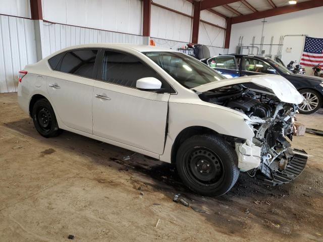 3N1AB7AP3EL653048 - 2014 NISSAN SENTRA S WHITE photo 4