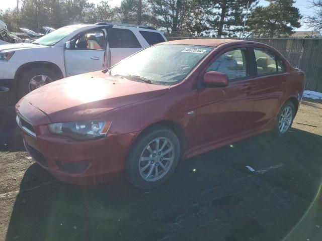 JA32U2FU1AU002495 - 2010 MITSUBISHI LANCER ES/ES SPORT RED photo 1