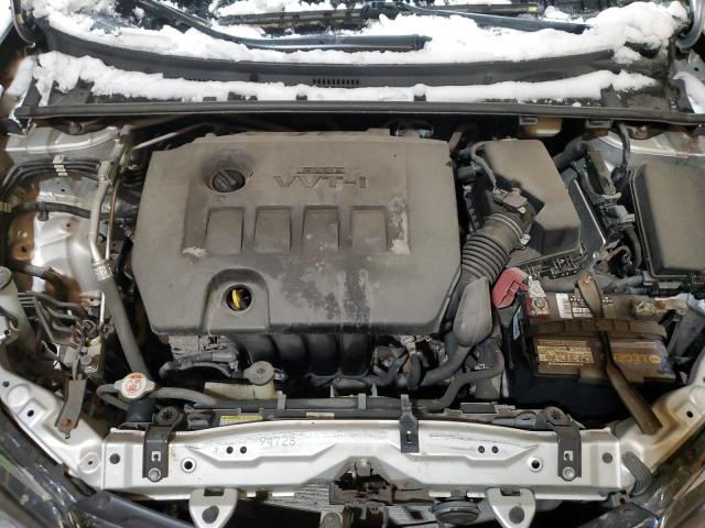 2T1BURHE7HC864076 - 2017 TOYOTA COROLLA L SILVER photo 11