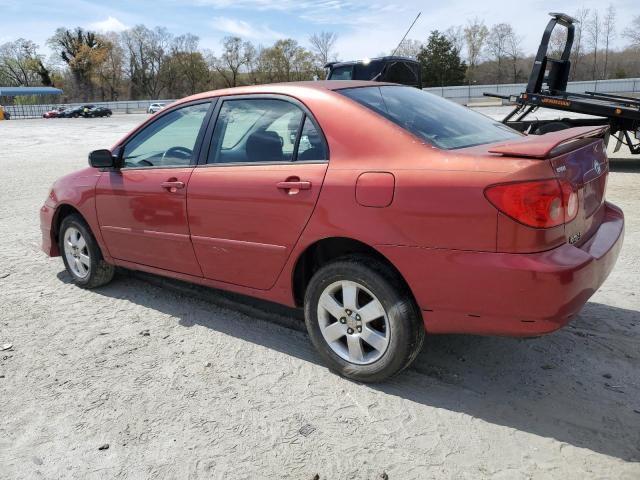 1NXBR32E15Z418510 - 2005 TOYOTA COROLLA CE BURGUNDY photo 2