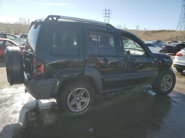 1J8GL38KX5W681536 - 2005 JEEP LIBERTY RENEGADE 黑色 照片 3