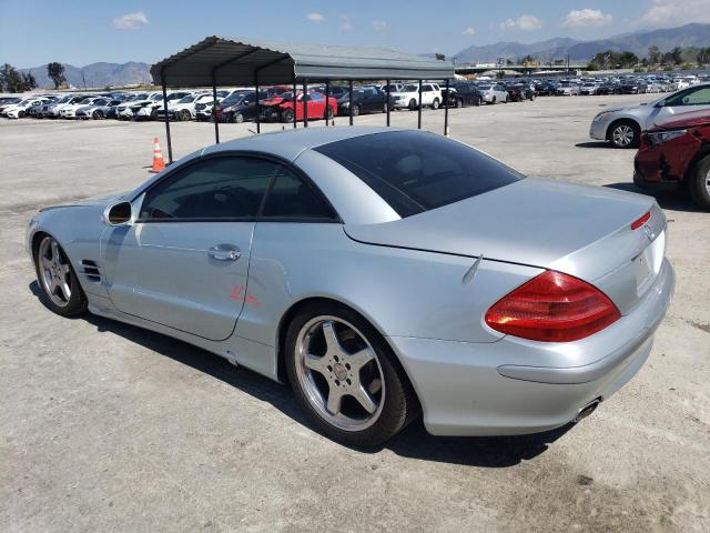 WDBSK75F93F008185 - 2003 MERCEDES-BENZ SL 500R SILVER photo 2