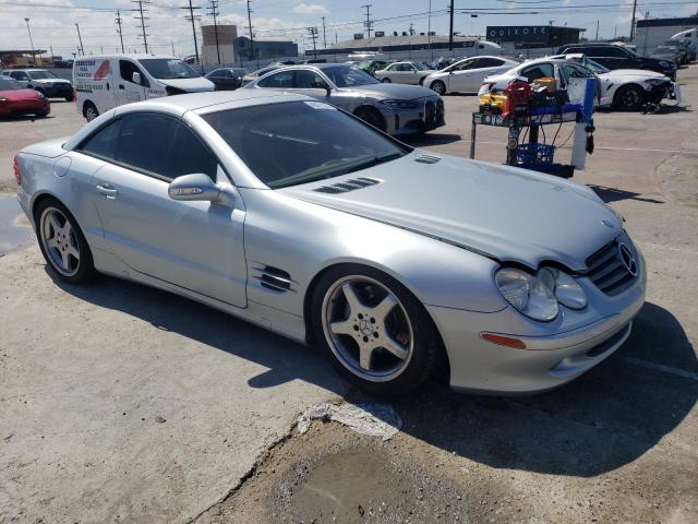 WDBSK75F93F008185 - 2003 MERCEDES-BENZ SL 500R SILVER photo 4